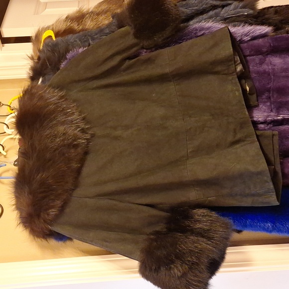 Black Suade Jacket - Picture 3 of 4